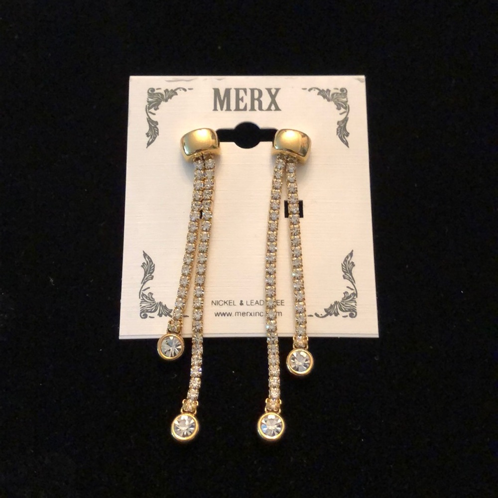 Drop Crystal Earrings